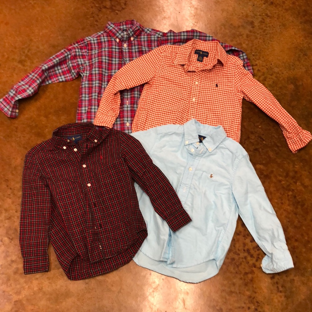Ralph Lauren Sz 5 Button Down Bundle